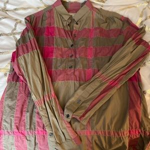 EUC Burberry Brit long sleeve top